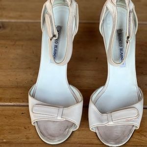 Vintage Manolo Blahnik  Strap Heels